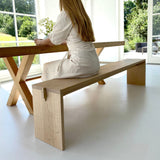 Spisebordsbænk 2 meter lang